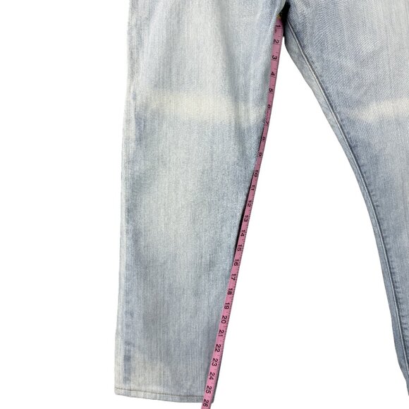 RALEIGH WORKSHOP Jones Lookout Light Wash Tapered Jeans Minimalist Men's 33 NWOT - Picture 14 of 16